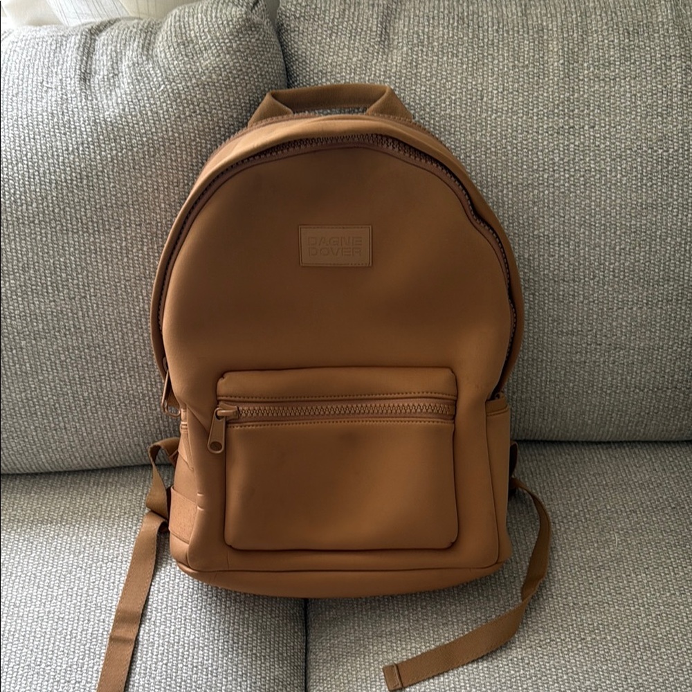 Dagne Dover Dakota Neoprene Backpack Camel Medium